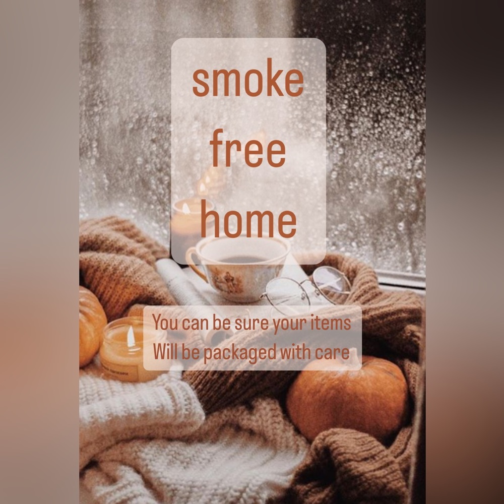 All of my preloved items are from smoke-free home